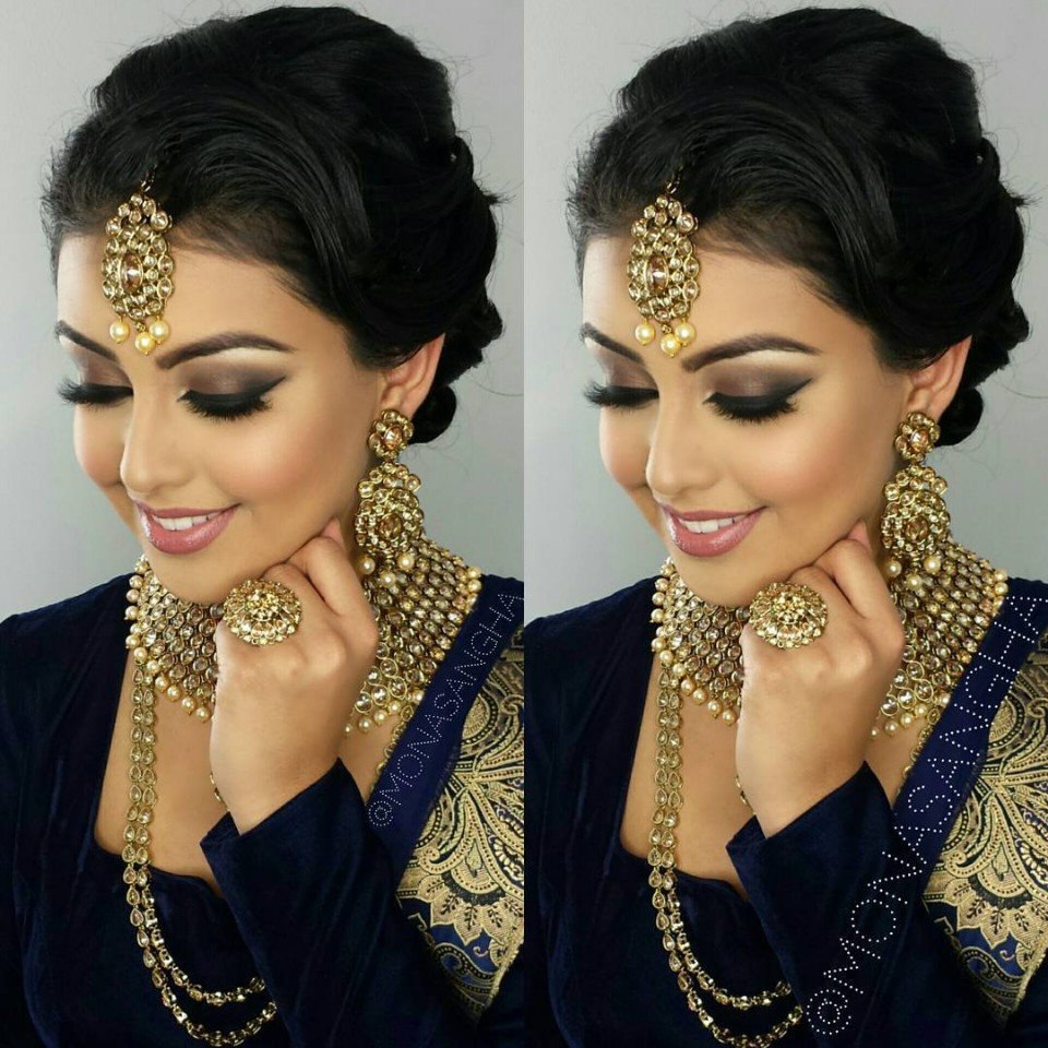 Арабский макияж до и после