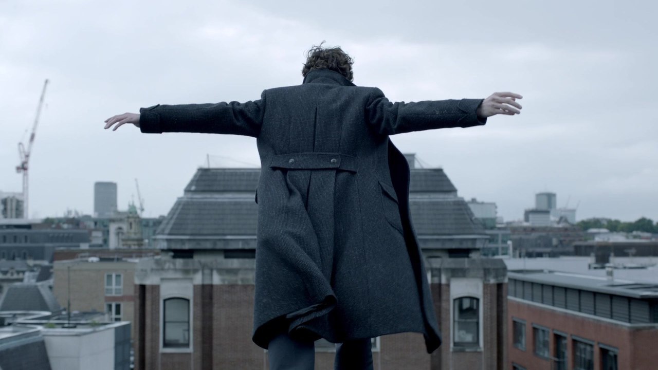 Шерлок Холмс на крыше в хорошем качестве