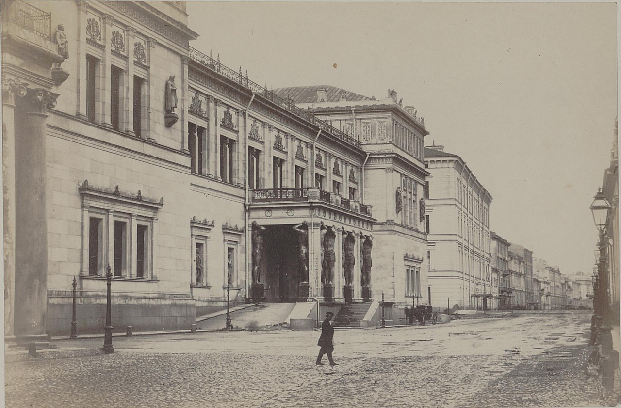 Миллионная улица Санкт-Петербург 19 век
