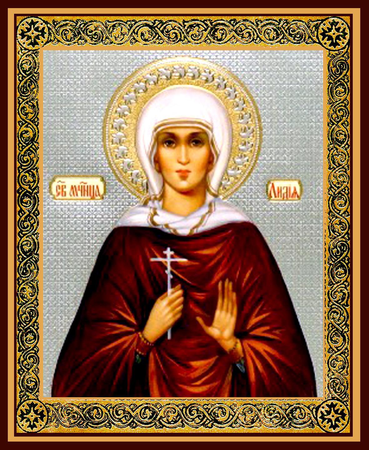 Икона мученицы Лидии Иллирийской