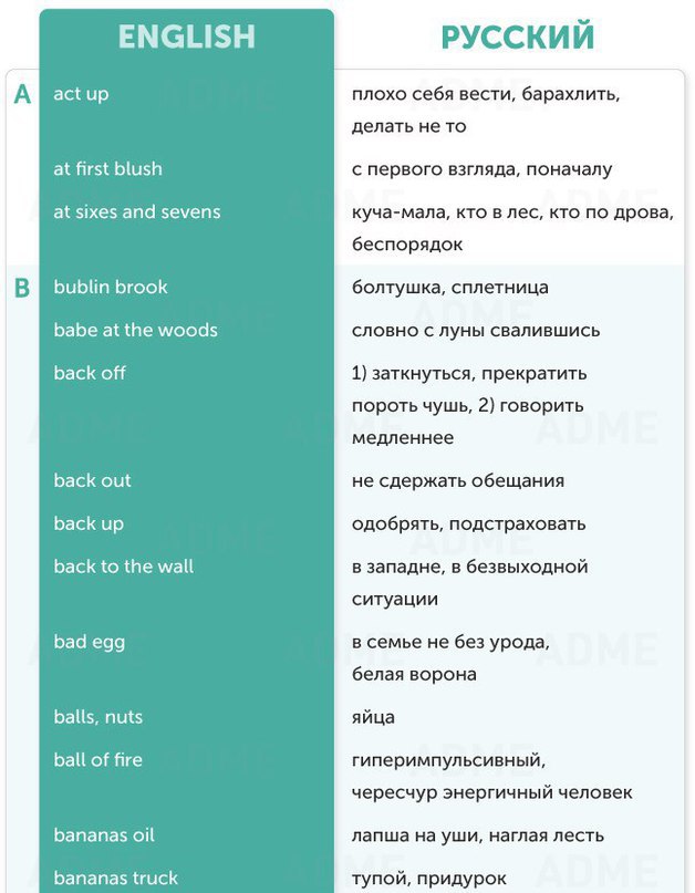 Проект на тему сленговые выражения в английском языке