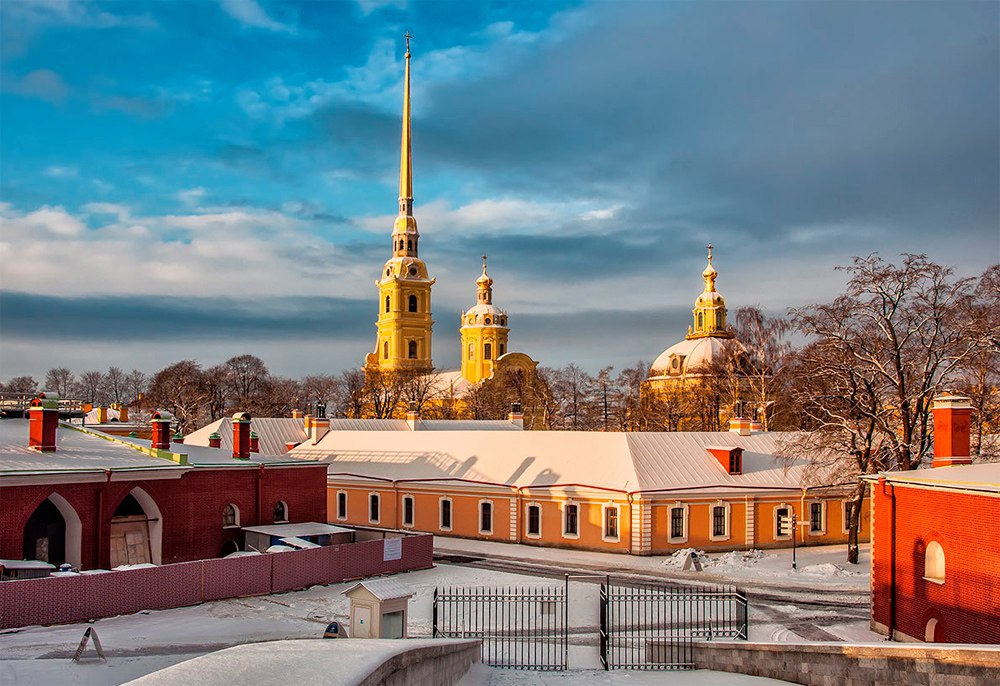 Картина петропавловский собор