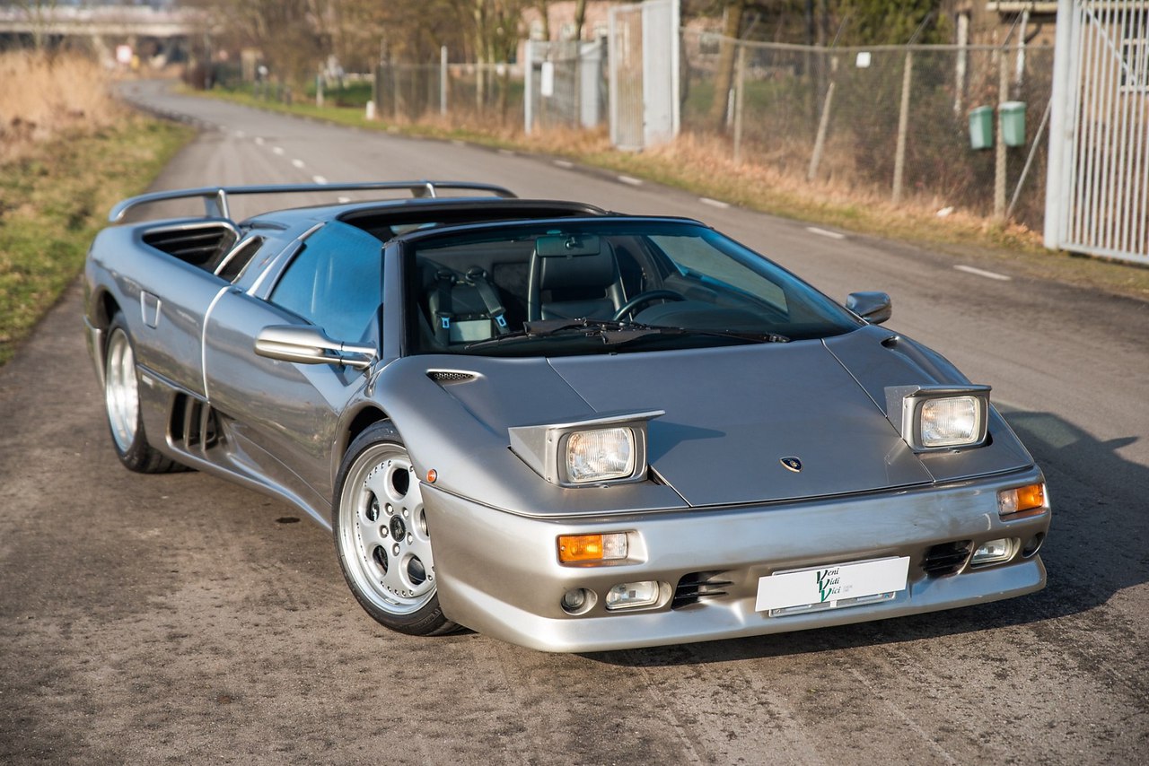 Lamborghini Diablo фары Слепые