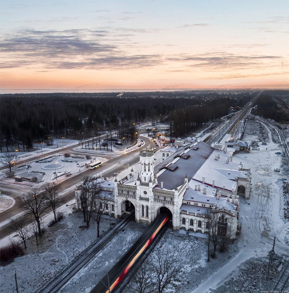 Станция новый петергоф фото