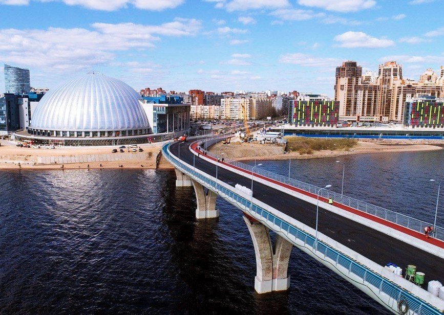 Яхтенный мост в санкт петербурге фото