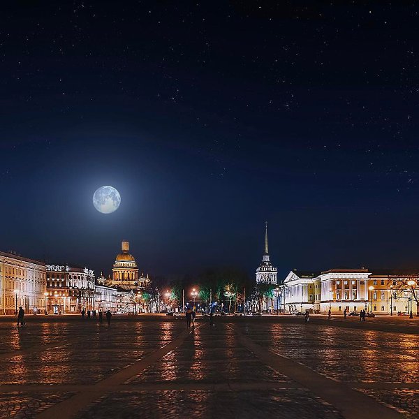 Веры надежды, открытки спб ночь