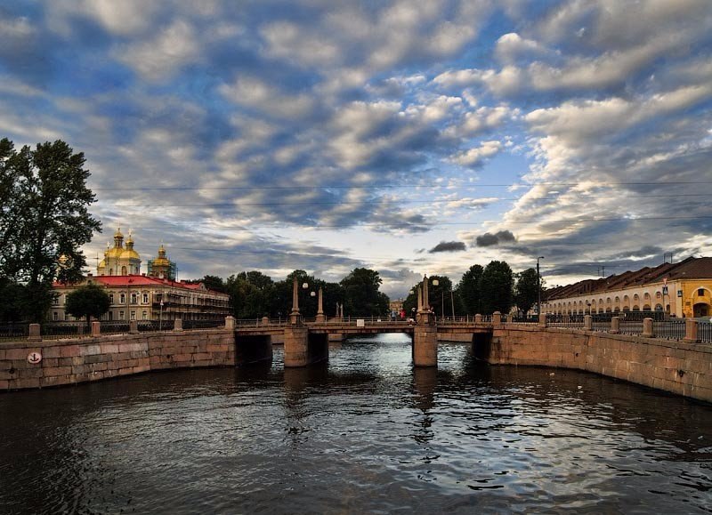 Семимостье в санкт петербурге фото летом