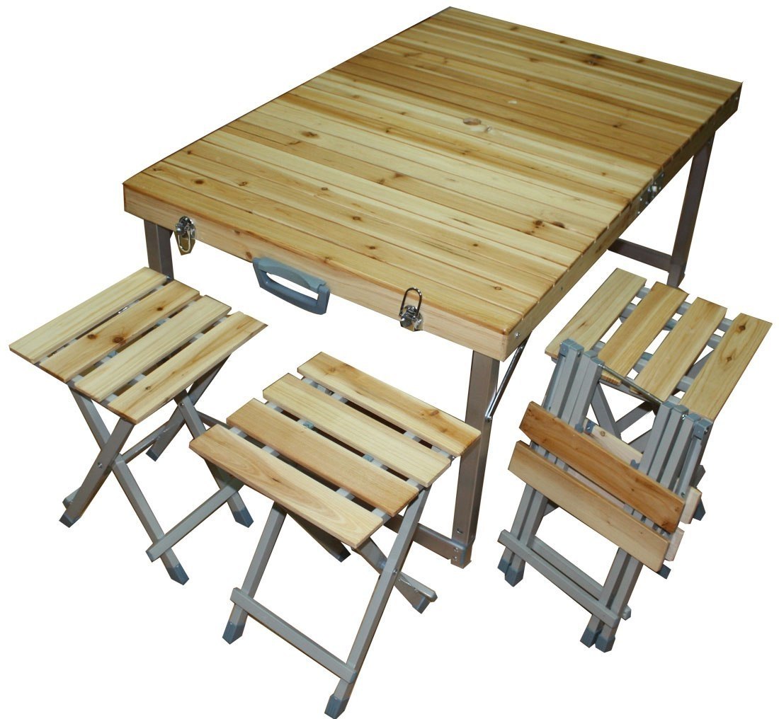 Купить раскладную мебель. Садовый стол складной Vega 85. Складной стол + две лавки Мебек HXPT-8829-A. Раскладной стол пикник усиленный модель: 810173. Походный деревянный столик.