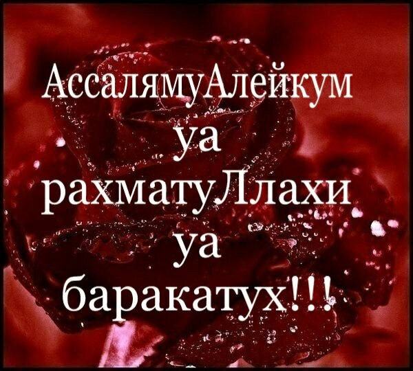 Уағалейкум әссәләм фото