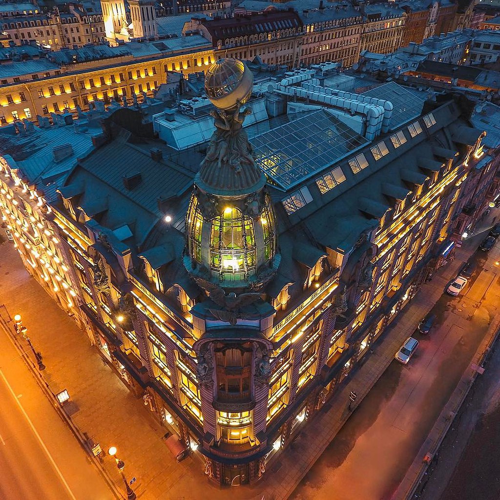 Компания зингер в санкт петербурге здание