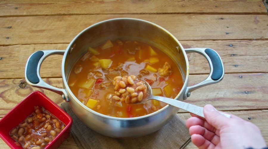 Суп с гречкой по цыгански