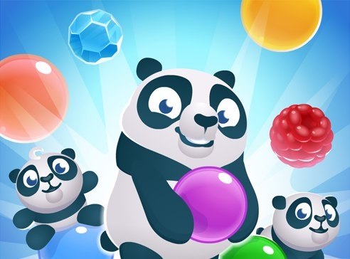Игра папа панда. Папа Панда шарики. Панда с шариком. Цветная Панда шар. Шарик Панда разноцветная.
