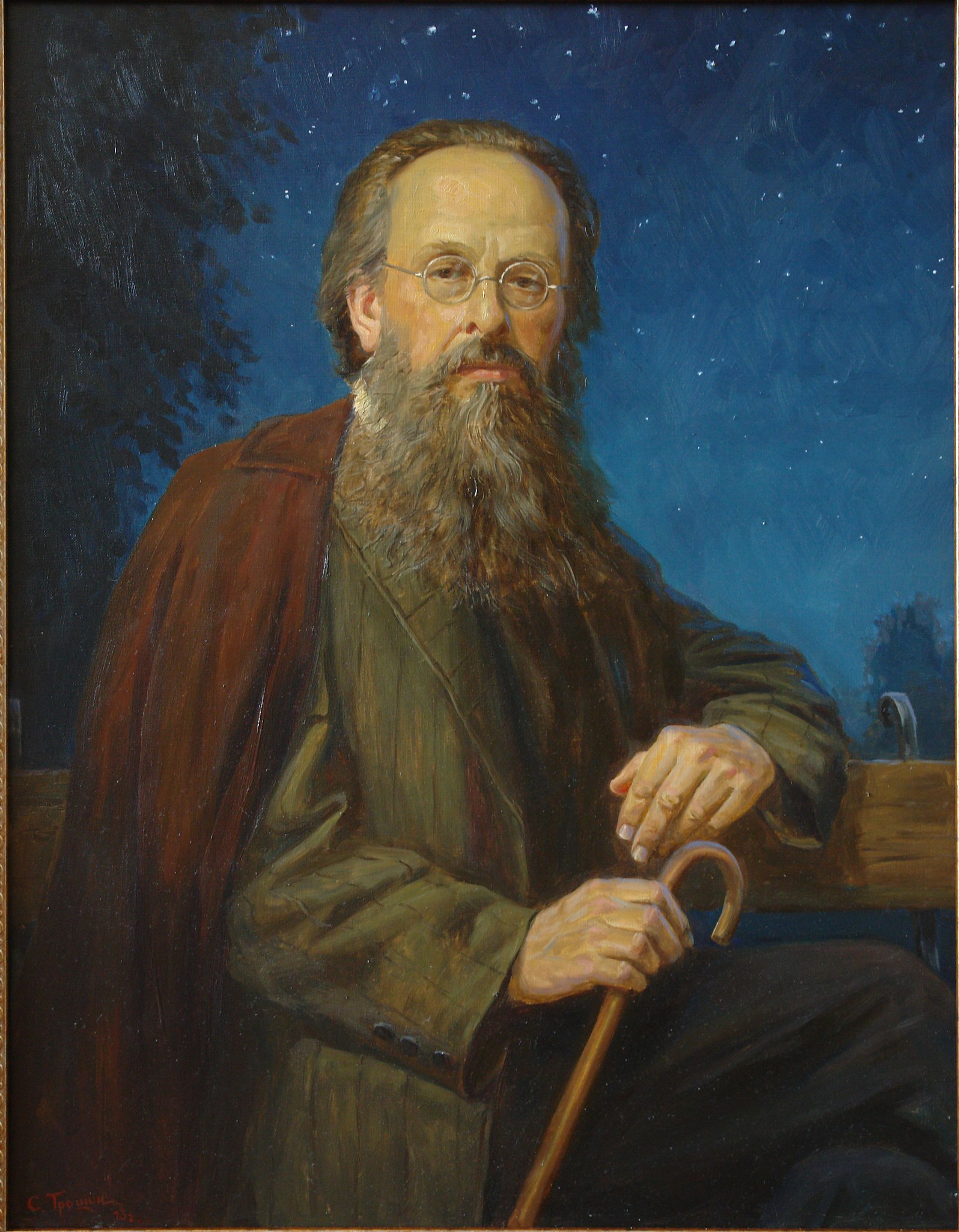 Портрет Константин Эдуардович Циолко́вский