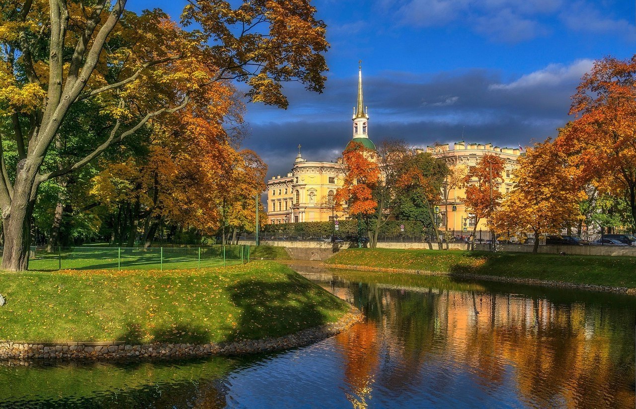 санкт петербург осенью фото красивые