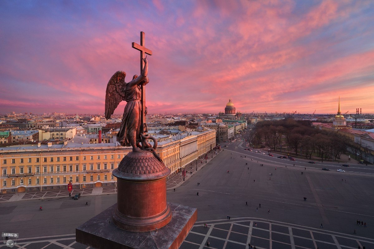 Александрийский столп в санкт петербурге