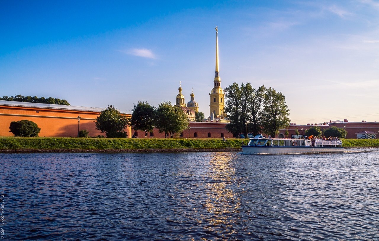 Кронверкский мост петропавловской крепости