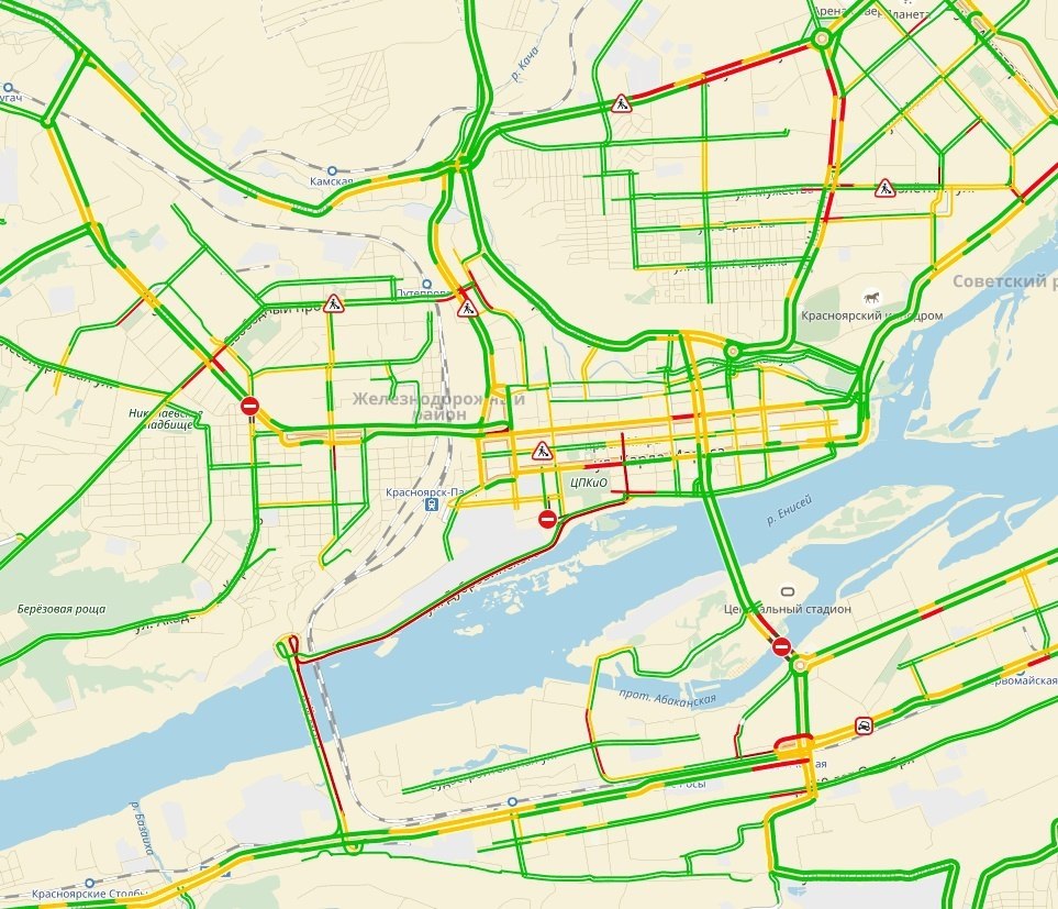 Пробки в красноярске сейчас. Яндекс пробки Красноярск сейчас. Пробки Красноярск сейчас. Скрин пробки Краснодар. 4 Мост в Красноярске на карте.
