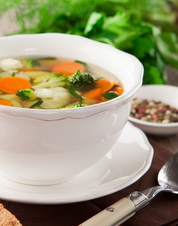Овощной суп без картофеля диетический рецепт с фото