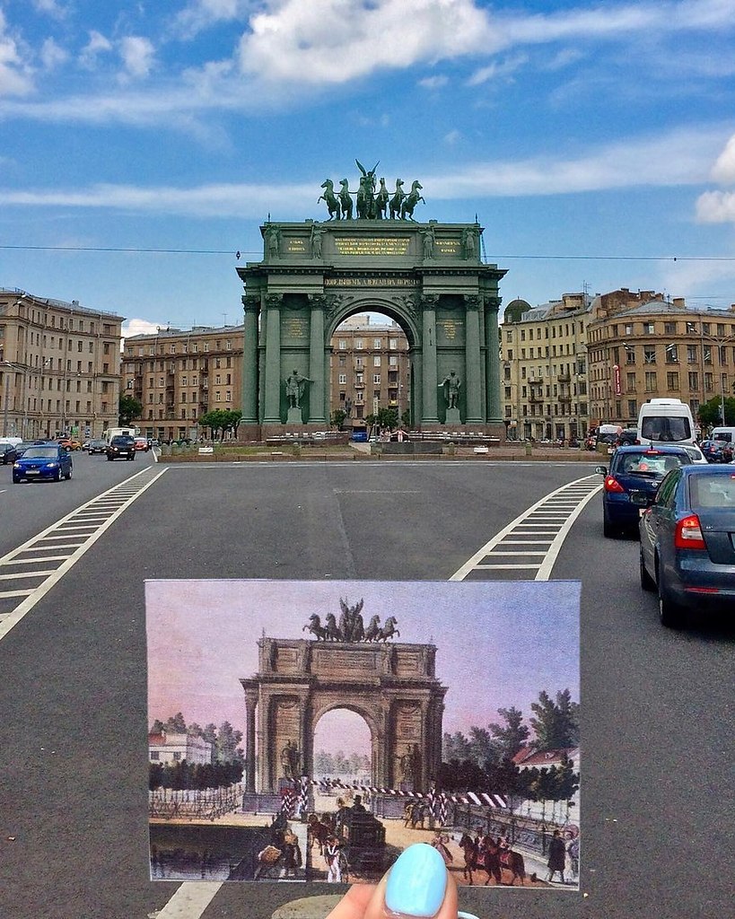 Санкт петербург тогда и сейчас фото сравнение