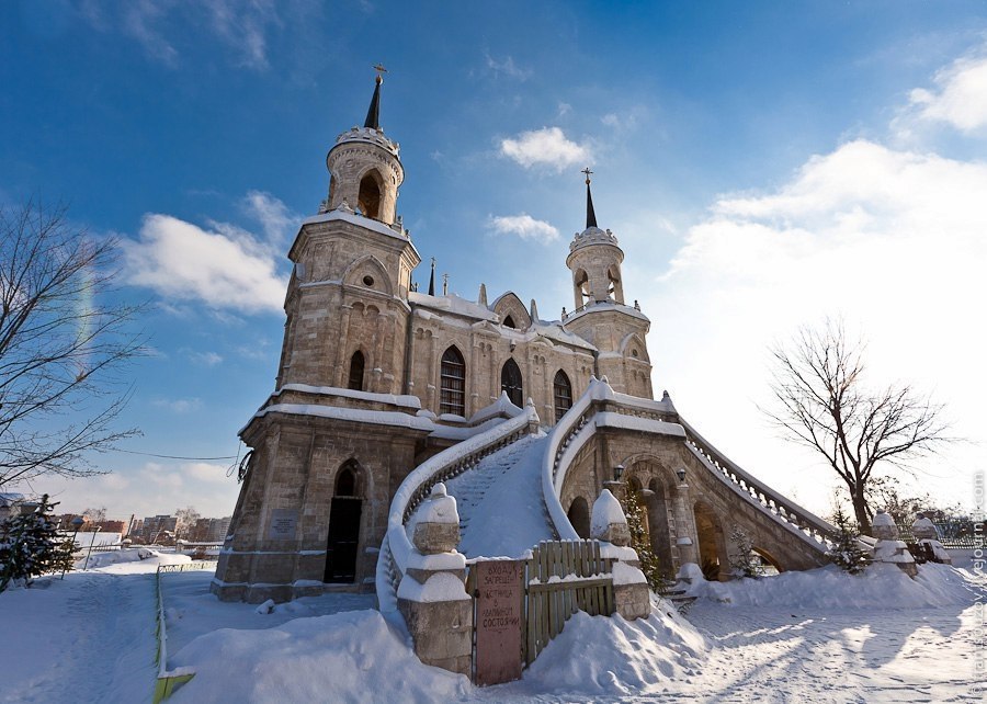 Красивые места подмосковья зимой для