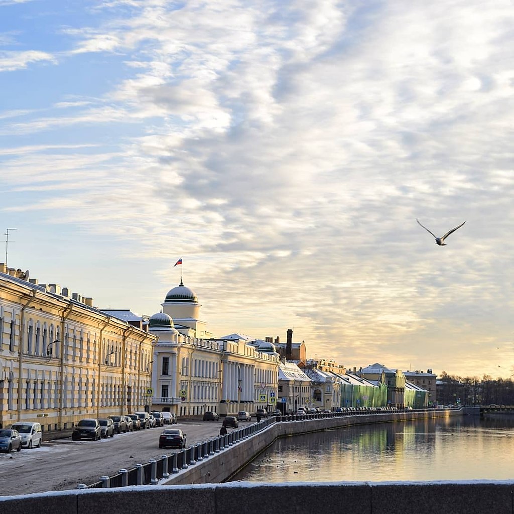 Мобильный спб. Солнечный СПБ декабрь.