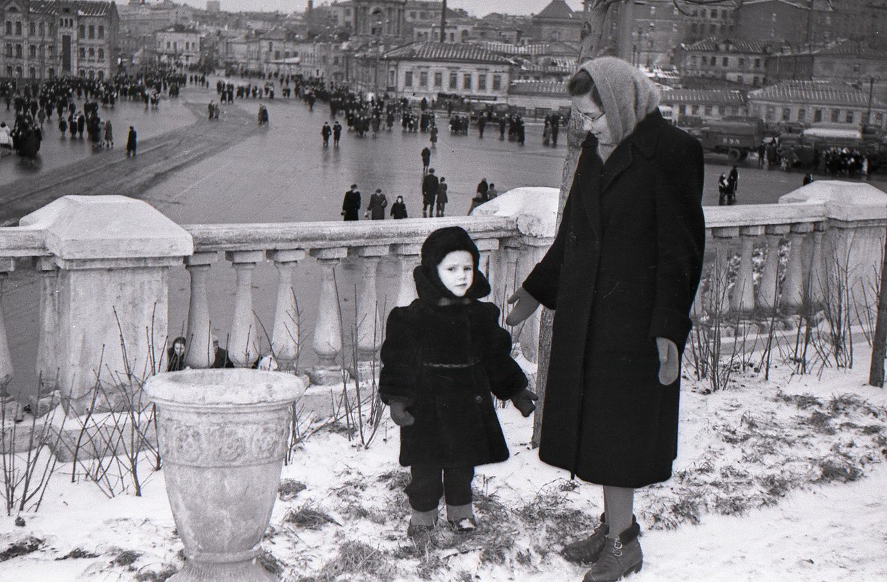 Дети СССР зимой