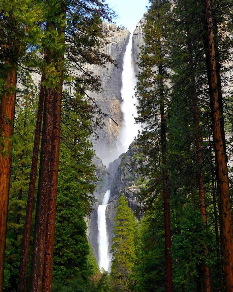 Калифорния водопад