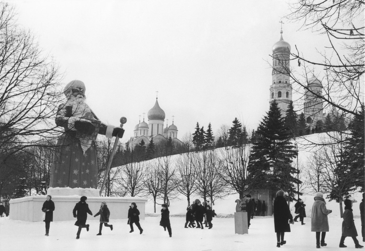 старая новогодняя москва