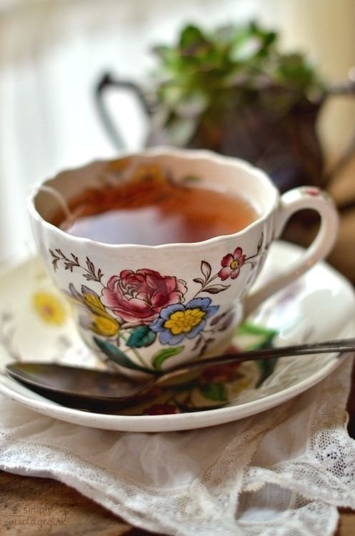 Чай в чашке фото красивое