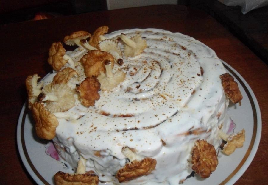 Выпечка тортов торт трухлявый пень