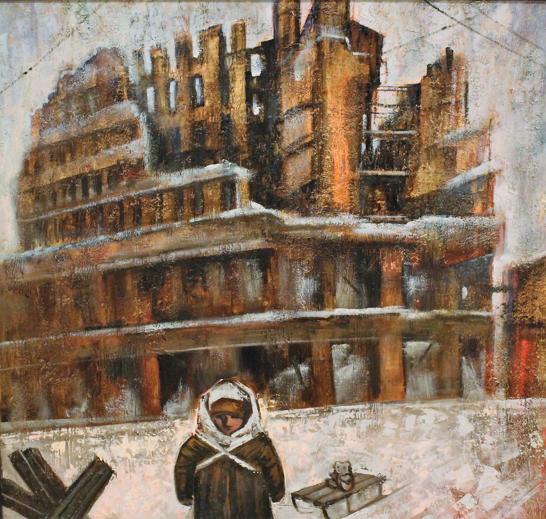 Блокада Ленинграда в живописи советских художников