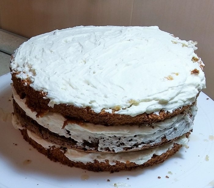 Торт с крем сыром рецепт с фото