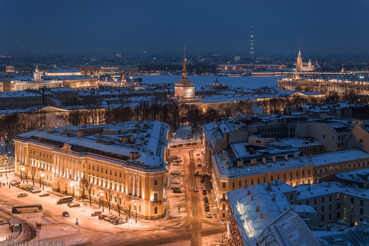 Skyline in Saint Petersburg