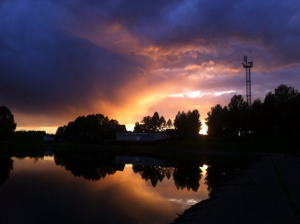 Закат киров фото