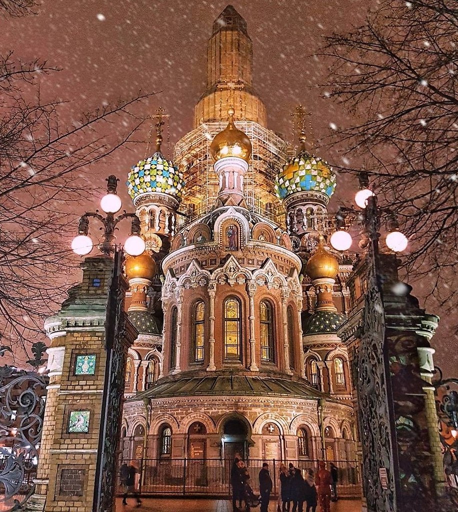 Храм Христа Спасителя на крови в Санкт-Петербурге