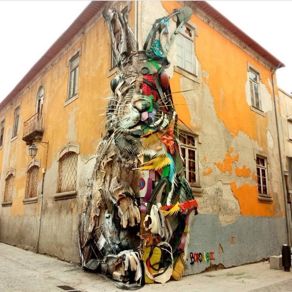 Bordalo II граффити