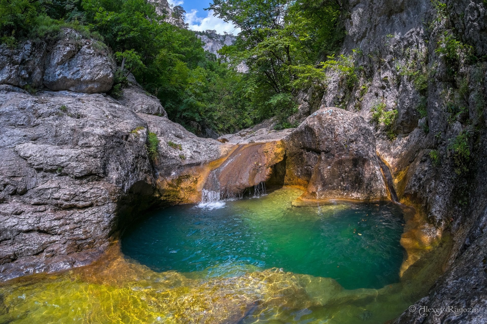 Фото большого крымского каньона