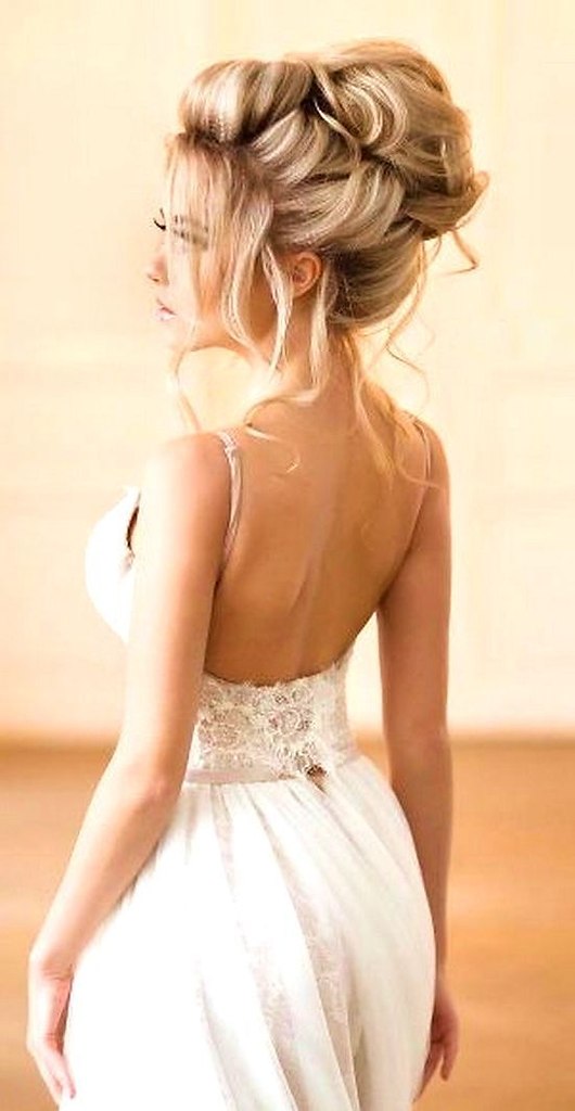 Свадебные прически для длины волос ниже плеч