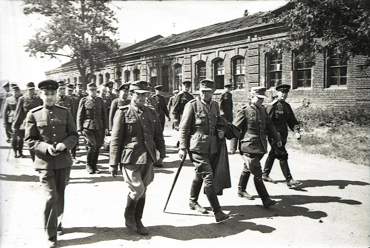 Парад пленных немцев в москве 1944