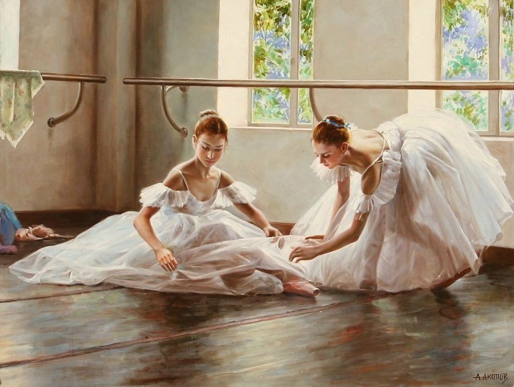 Александр Акопов художник картины балерина