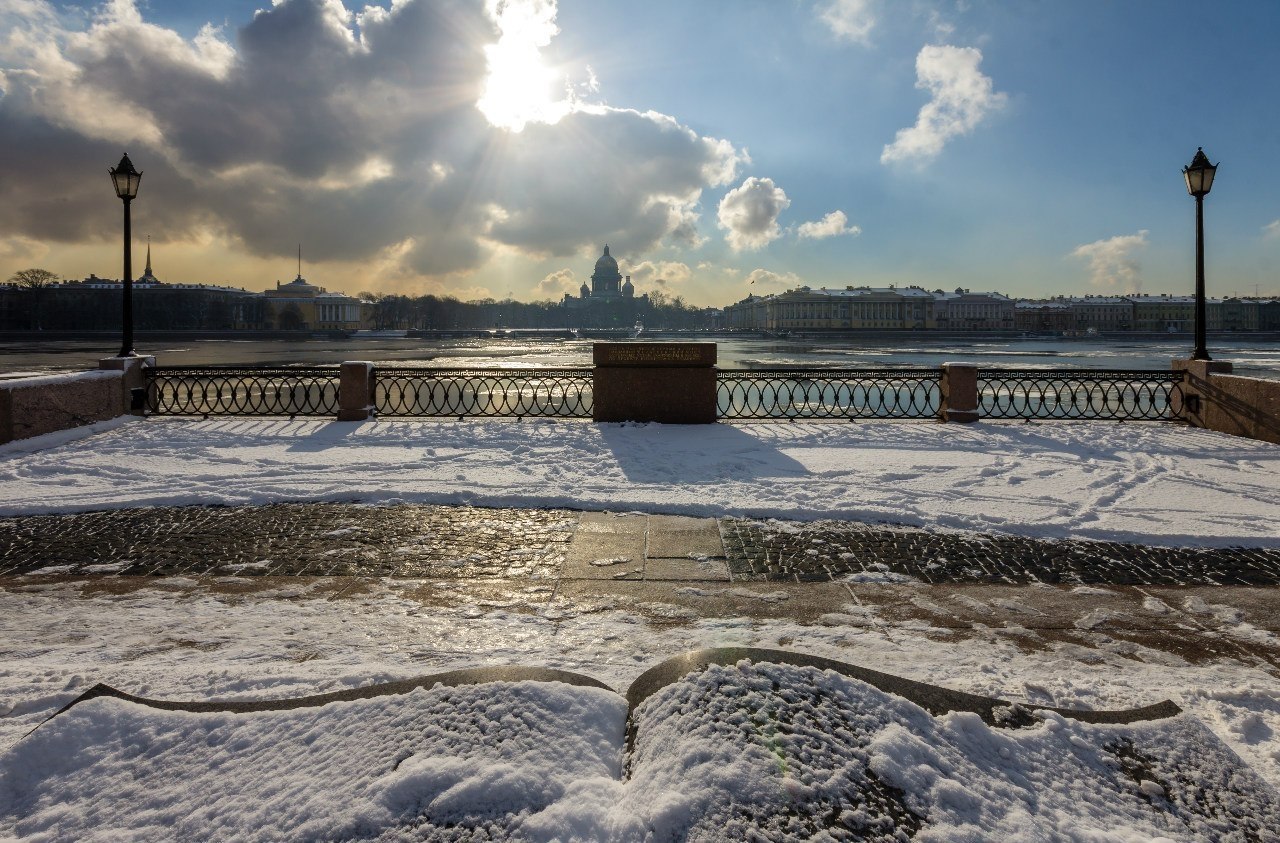 Питер В Феврале Фото