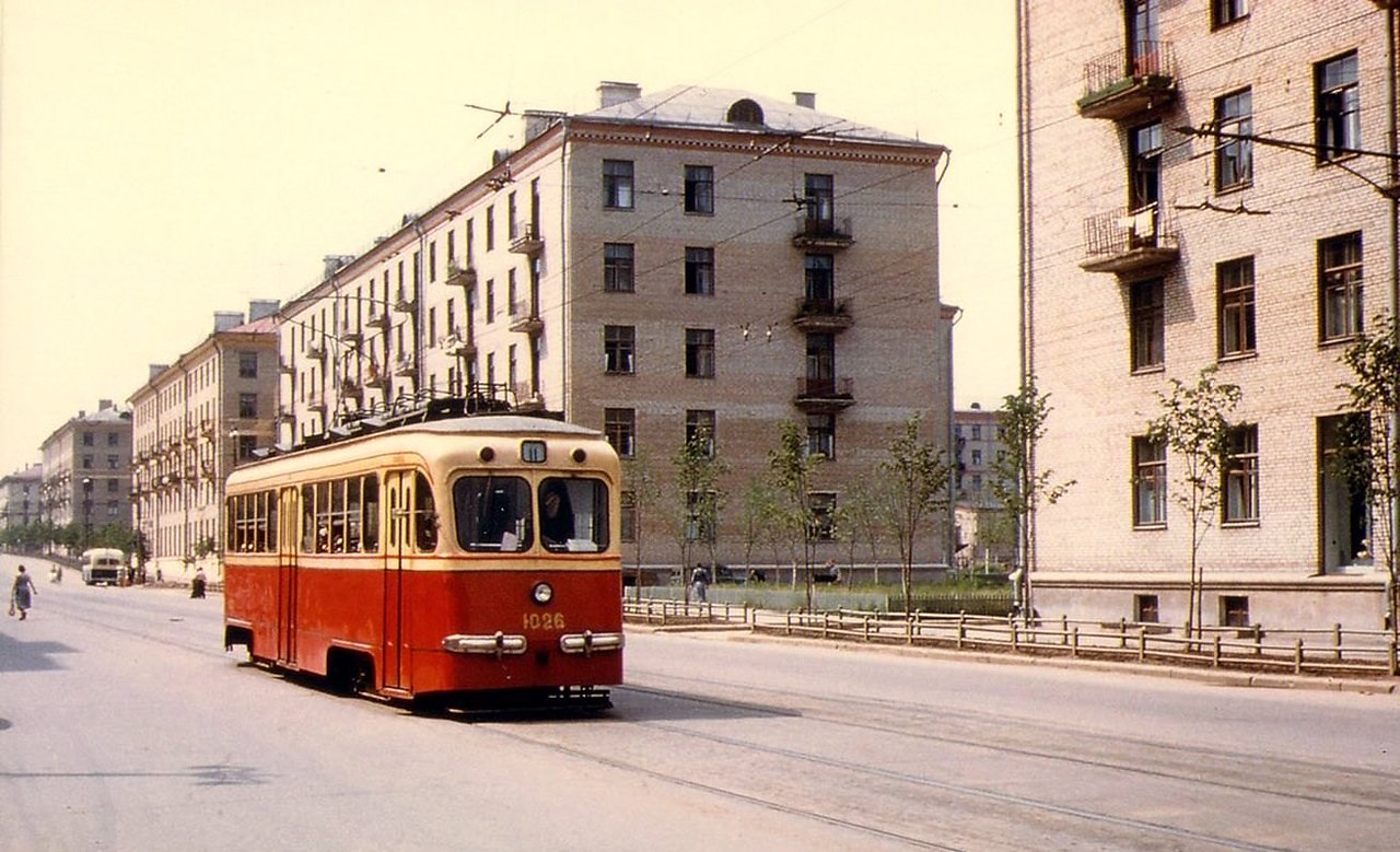 старые трамваи в москве