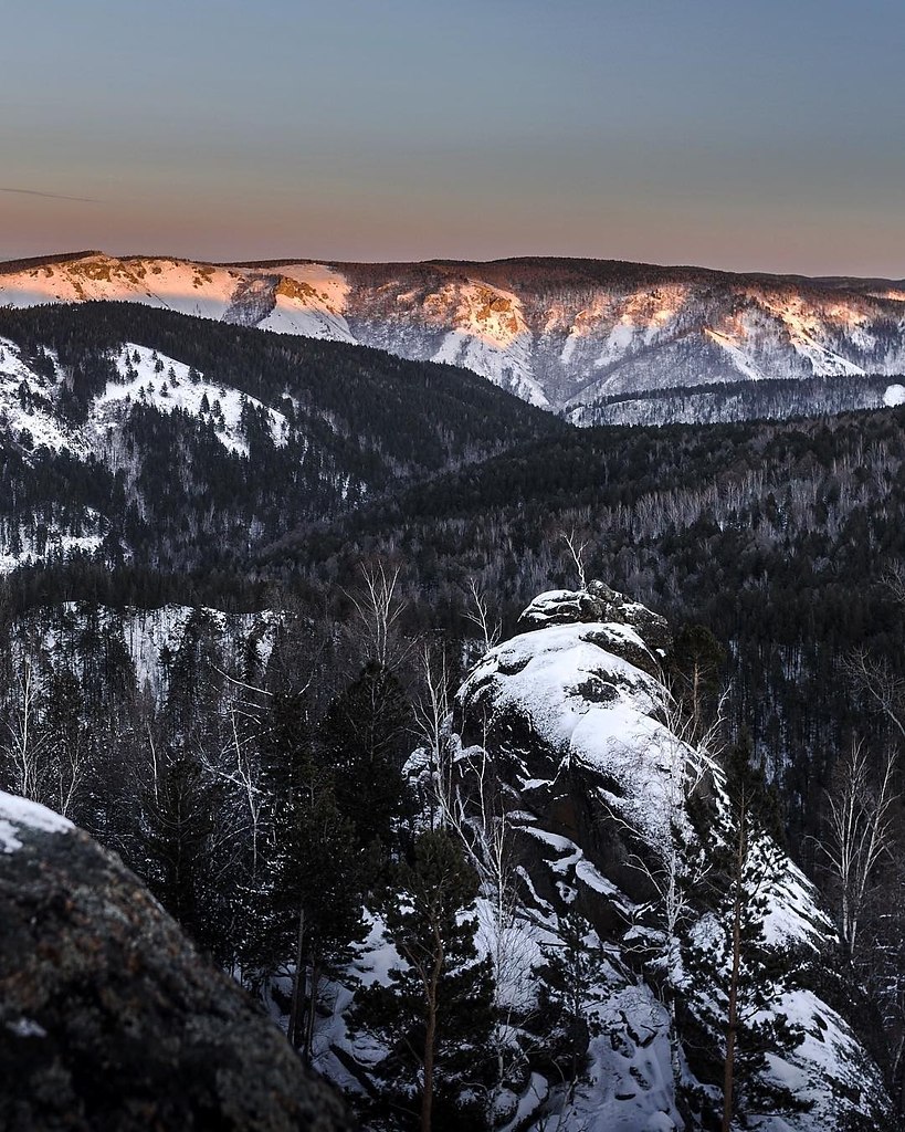 Горы в красноярском крае фото