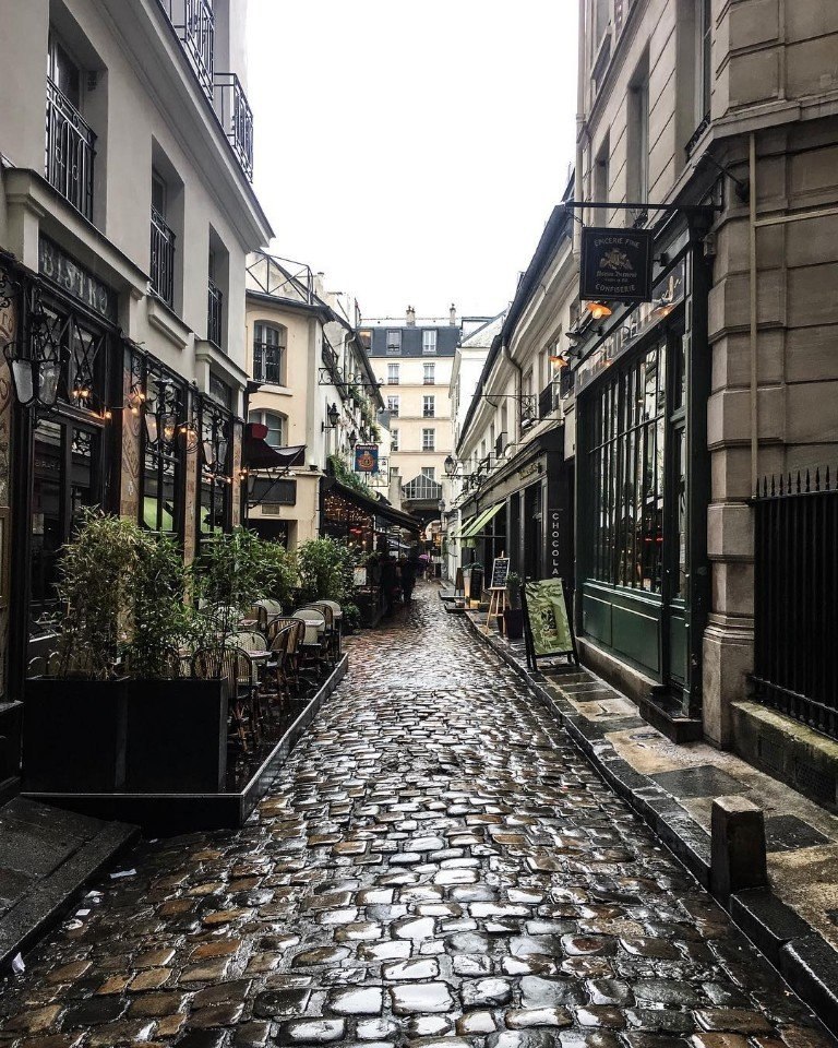 Улицы парижа реальные