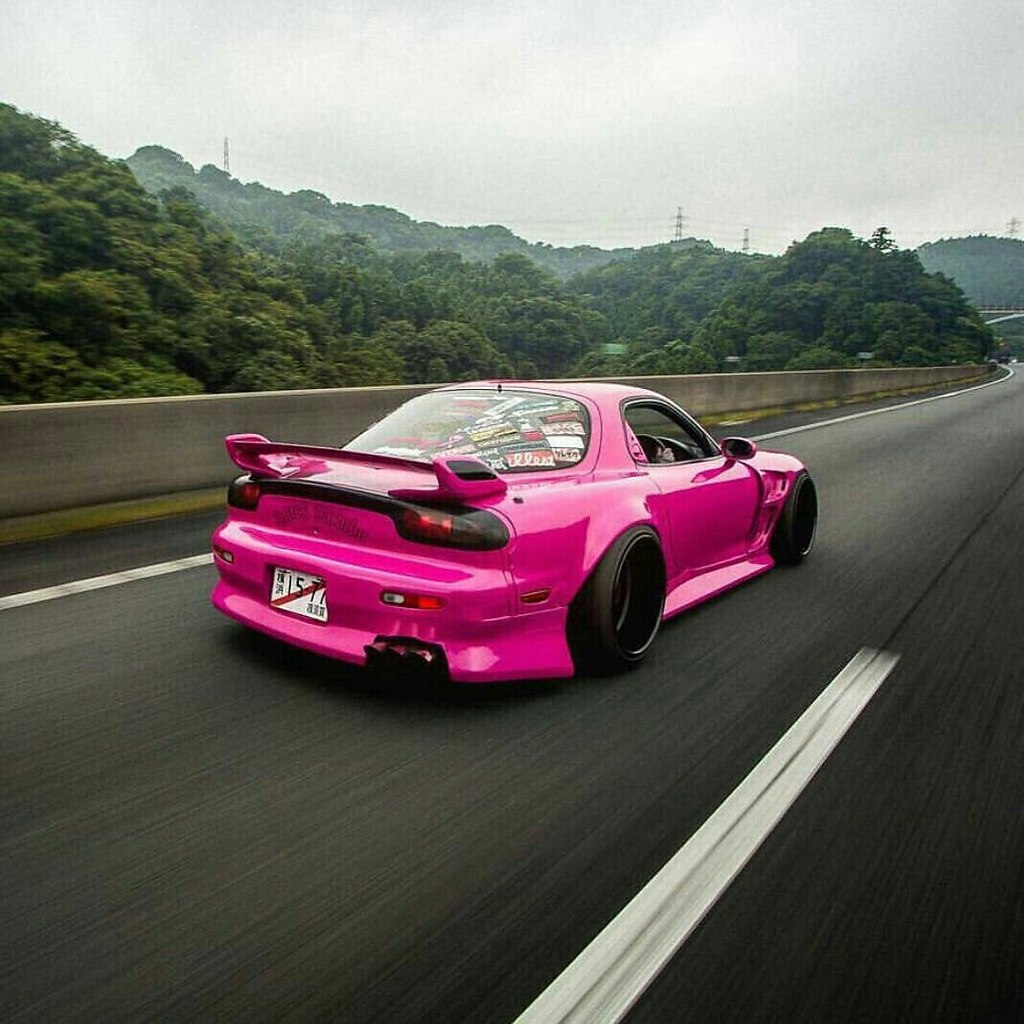 Джапан каре. Mazda rx7 розовая. Nissan rx7. Mazda RX 7 Pink. Mazda RX 7 JDM.