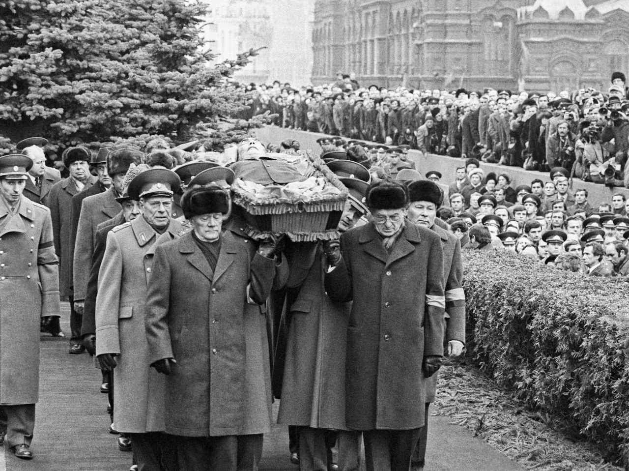 Брежнев Леонид похороны