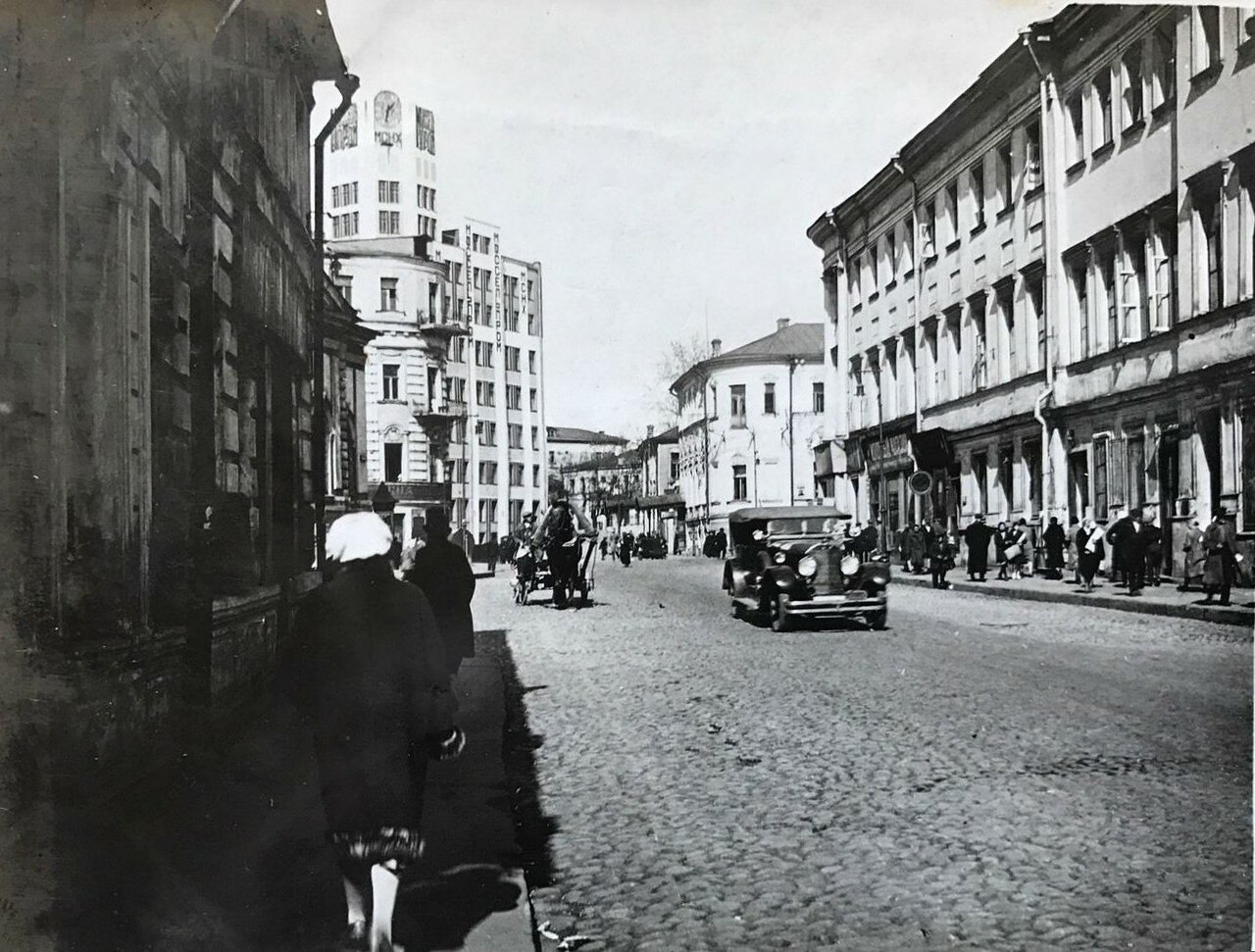 Улица Арбат в 1930