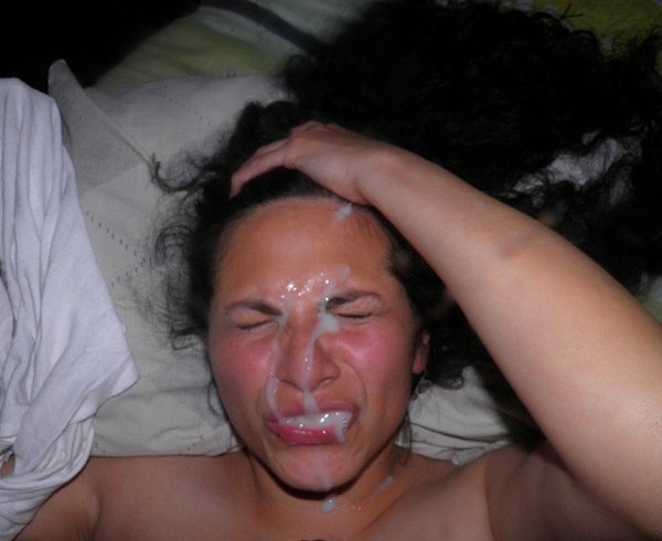 Drunk messy facial shared
