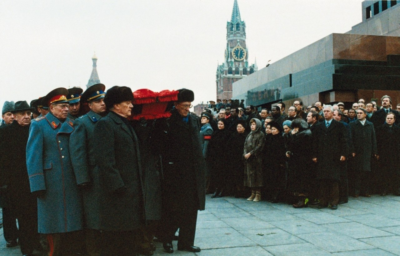 Похороны Брежнева 1982