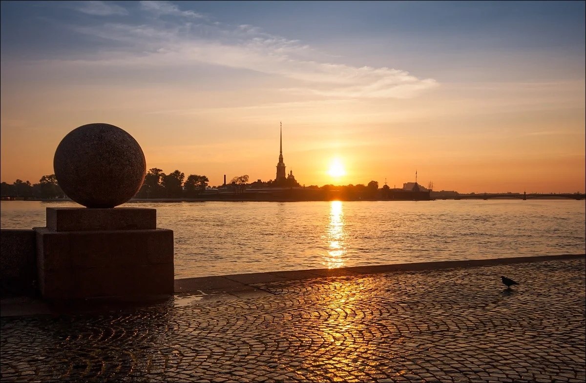 восход солнца санкт петербург